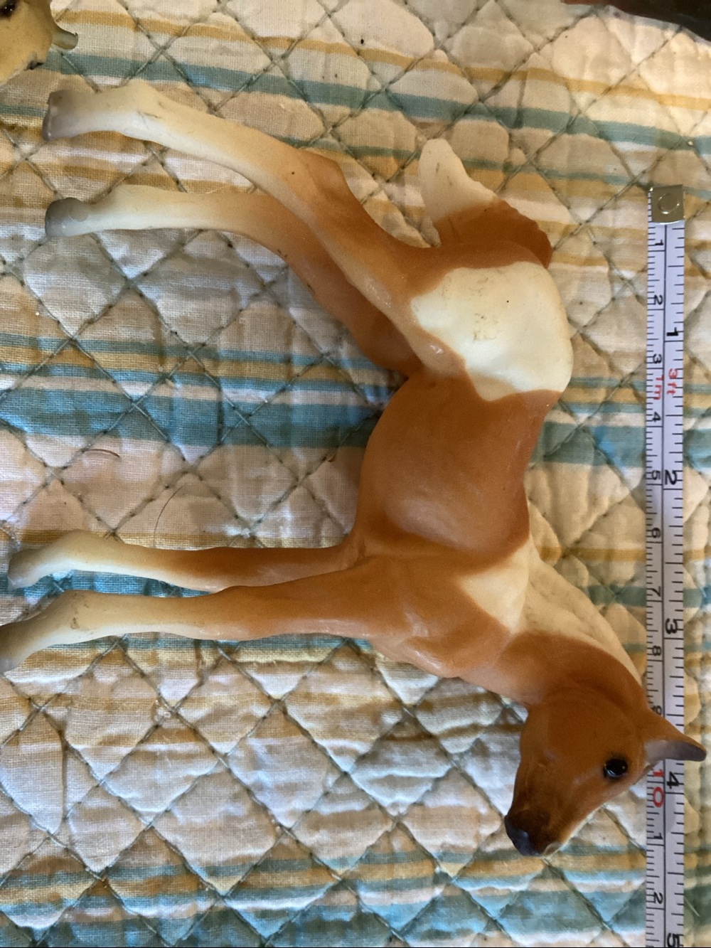 Vintage Plastic breyer horse figuring Lot - Brown, Tan, White - Picture 9 of 11